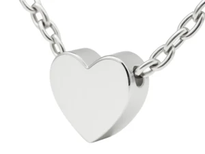 שרשרת חריטה לב