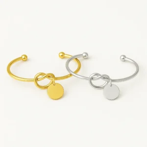 צמיד חריטה קשיח קשירה